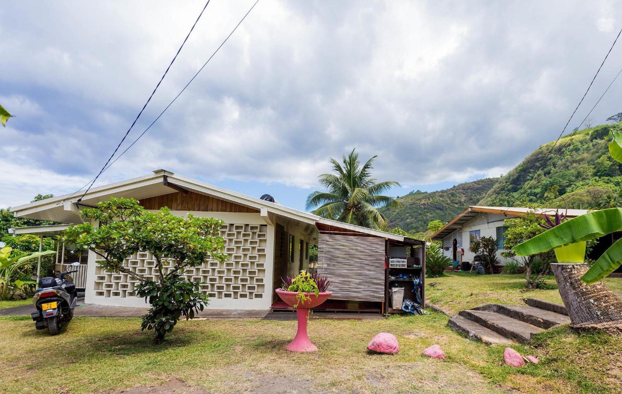 Pension Te Miti - Plage-Beach 200M - Mahana Parc & Vaiava Beach Pk18 - B&B Chambres Ou Dortoir Punaauia  Luaran gambar