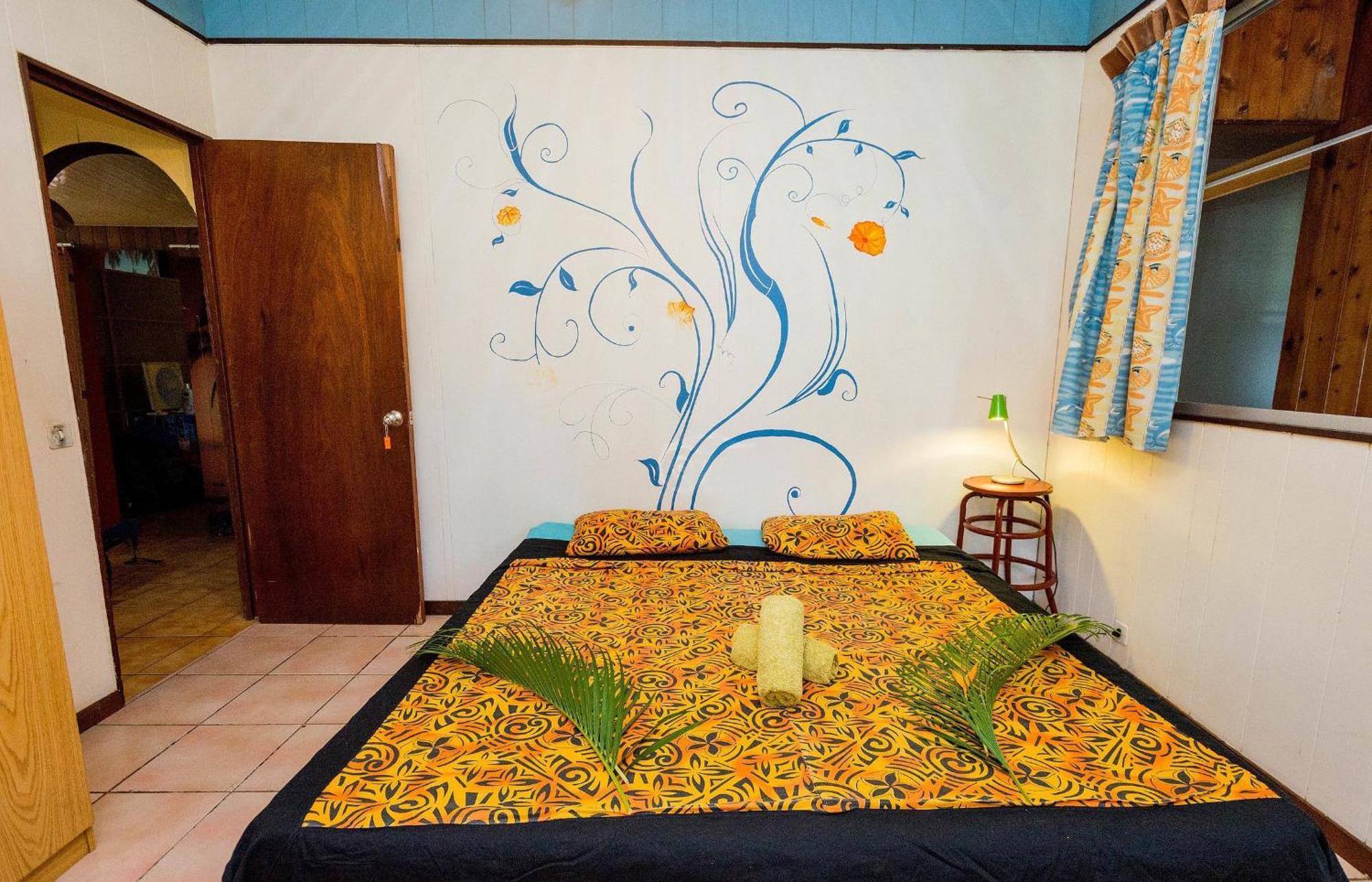 Pension Te Miti - Plage-Beach 200M - Mahana Parc & Vaiava Beach Pk18 - B&B Chambres Ou Dortoir Punaauia  Luaran gambar