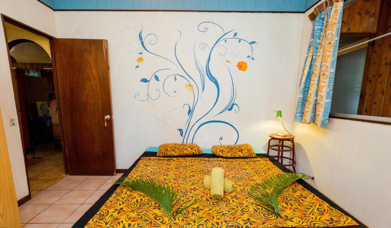 Pension Te Miti - Plage-Beach 200M - Mahana Parc & Vaiava Beach Pk18 - B&B Chambres Ou Dortoir Punaauia  Luaran gambar
