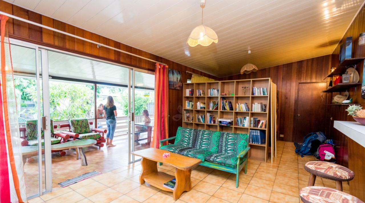 Pension Te Miti - Plage-Beach 200M - Mahana Parc & Vaiava Beach Pk18 - B&B Chambres Ou Dortoir Punaauia  Luaran gambar