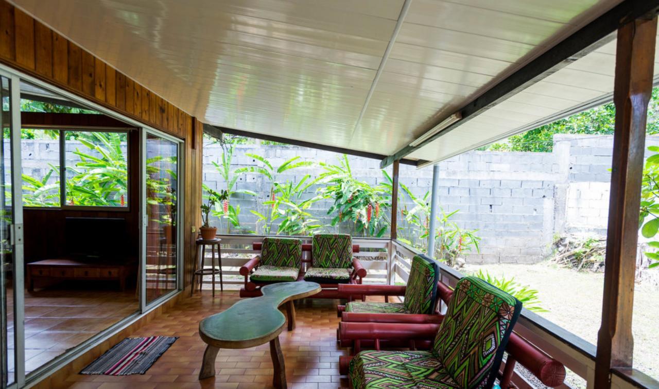 Pension Te Miti - Plage-Beach 200M - Mahana Parc & Vaiava Beach Pk18 - B&B Chambres Ou Dortoir Punaauia  Luaran gambar