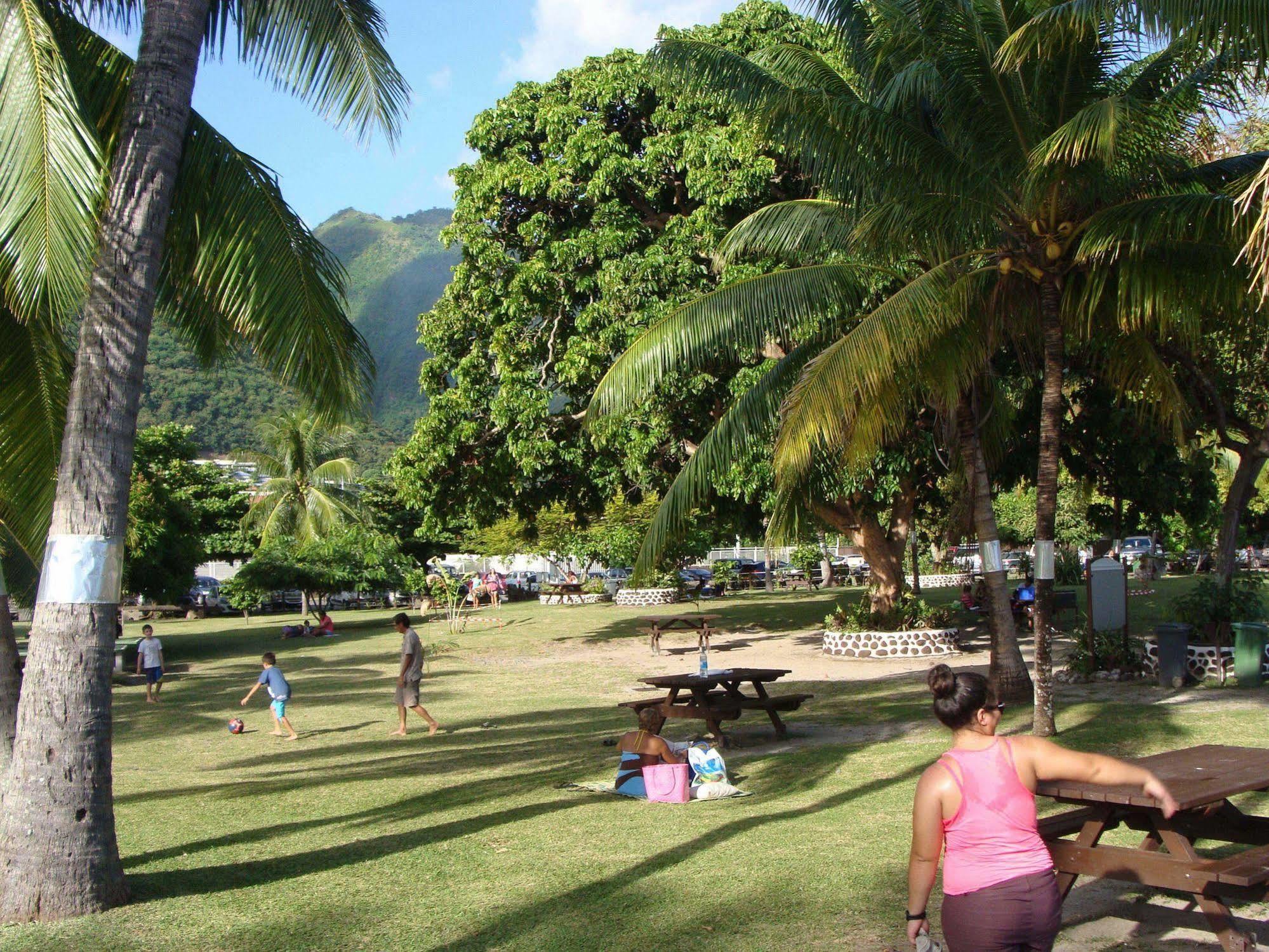 Pension Te Miti - Plage-Beach 200M - Mahana Parc & Vaiava Beach Pk18 - B&B Chambres Ou Dortoir Punaauia  Luaran gambar